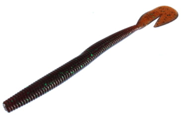 Image of Zoom U-V Speed Worm, 15 Pack, 6in, Scuppernong Green, 018316X