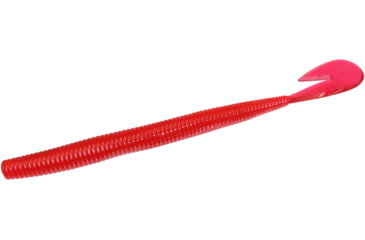 Image of Zoom U-V Speed Worm, 15 Pack, 6in, Strawberry, 018090X