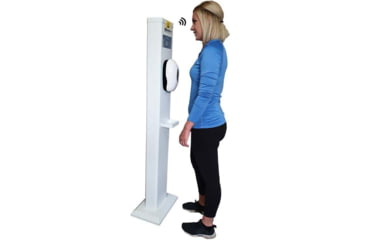 Image of Zorpro Zortemp 1000 Infrared Body Temperature Reader, Front Reader, White, zortemp1000 T