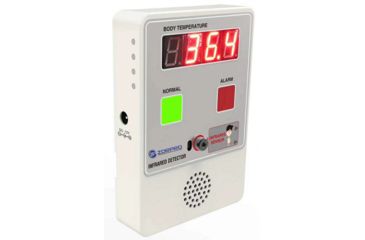 Image of Zorpro Zortemp 500 Infrared Body Temperature Scanner, White, zortemp500
