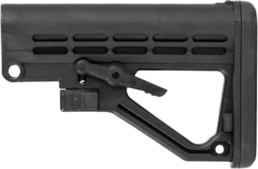 Image of ZRODelta Adjustable Low Profile Skeletonized A-Frame QD Stock, Black, Small, 7044-0107-9001