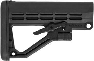 Image of ZRODelta Adjustable Low Profile Skeletonized A-Frame QD Stock, Black, Small, 7044-0107-9001