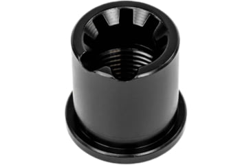 Image of ZRODelta Mil-Spec Barrel Extension, 5.56 M4, Nitride, Black, Small, 7073-0001-1524