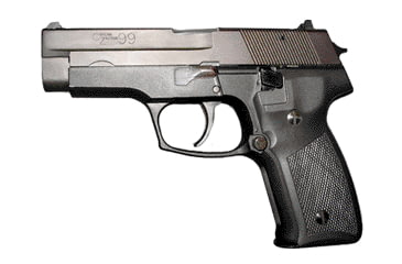 Image of Zastava Arms USA CZ99 Pistol, .40 S&amp;W, 4.25in barrel, aluminum frame, black plastic grip, recoil operated semi-automatic, fixed front and rear, 10 round magazine, ZST-CZ99-40SW-4.25-1-FRRMPG