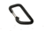 12 Survivors Carabiner, Black, TS79003