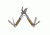 12 Survivors Pocket Harvester, Zebra Wood Handle TS72002B