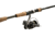 Rapala Creed K Medium Light Spinning Combo, Black, 6ft6in, CRKSC66ML