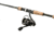 Rapala Creed K Medium Light Spinning Combo, Black, 6ft6in, CRKSC66ML