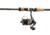 Rapala Creed K Medium Light Spinning Combo, Black, 6ft6in, CRKSC66ML