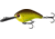Rapala Jabber Jaw Hybrid Squarebill 1/2oz, 3-5ft, Chartreuse Root Beer, 2.3in, JJC60-80
