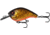 Rapala Jabber Jaw Hybrid Squarebill 1/2oz, 3-5ft, Goldilocks, 2.3in, JJC60-67