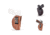 1791 Gunleather 4 Way Concealment &amp; Belt Leather Holster, Classic Brown, Signature Brown, Stealth Black