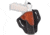 1791 Gunleather Belt Holster OWB, Right Hand, Brown on Black, BH1-BLB-R