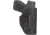 1791 Gunleather PNIWB1BLKR Premium Nylon IWB Size 01 Black Ballistic Nylon Belt