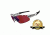 2015 Brilliance Awards Oakley Radar Pitch Sunglasses Silver Frame G30 Iridium Lens 09-763 Awards 2014