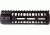 2a Armament 2a Bl-rail M-lok 7'' Black Titanium Barrel Nut Ar-15