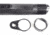 2A Armament AR15 Billet Buffer Tube Assembly, Black, Mil Spec, 8 position, 2A-BTA6-1