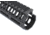 2A Armament Bl-Rail M-Lok Black Titanium Barrel Nut Ar-15, 7in, 2ABLRML7