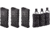 3 TRYBE Defense AR-15 Extended Grasp 10-Round Magazine and 1 TRYBE Defense Triple 5.56 Magazine Pouch, Black