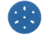 3M 36145 Hookit Sandpaper 3 Disc - 150 Grade Multi-Hole, Blue, Bo x of 50, 7100091343