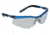 3M BX Protective Eyewear, I/O Gray Anti-Fog Lens, Ocean Blue Frame, 20/CS 11525-00000-20