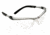 3M BX Reader Protective Eyewear 11375-00000-20, Clear Lens, Silver Frame, +2.0 Diopter, 20 EA/Case