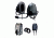3M Peltor ComTac Dual ACH Neckband Headset Kit includes 1 PTT 88062 B