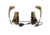 3M VI NIB Headset w/IHPS Attachment, Single Lead, Coyote Brown, MT20H682HPS-47N CY