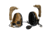 3M VI NIB Headset w/IHPS Attachment, Single Lead, Coyote Brown, MT20H682HPS-47N CY