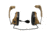 3M VI NIB Hearing Defender Headset w/IHPS Attachment,, Coyote Brown, MT20H682HPS-09N CY