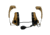 3M VI NIB Hearing Defender Headset w/IHPS Attachment,, Coyote Brown, MT20H682HPS-09N CY