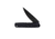 3V Gear Black React Folding Knife, 3in, 8Cr14MoV, Drop Point Blade, Plain G10, Black Handle, Black Coated, Black/Black, 6.5 inch, b-r-fk-plain-g10-b-coa