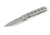 5.11 Tactical Base 3DP Folding Knife, 2.75in, Drop Point, 8CR13MOV Blade, Tumbld Steel, 1 SZ, 51156-988-1 SZ