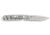 5.11 Tactical Base 3DP Folding Knife, 2.75in, Drop Point, 8CR13MOV Blade, Tumbld Steel, 1 SZ, 51156-988-1 SZ