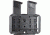 5.11 Tactical Double Mag Pouch, Black, Ambidextrous - Fits Glock Double Stack 45 Cal