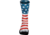 5.11 Tactical Sock &amp; Awe Crew American Flag - Mens, Red, Large 10041AB-460-L