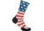 5.11 Tactical Sock &amp; Awe Crew American Flag - Mens, Red, S, 10041AB-460-S