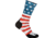 5.11 Tactical Sock &amp; Awe Crew American Flag - Men's, Red, L, 10041AB-460-L