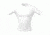 5.11 Tactical Tight Crew Short Sleeve Shirt - Men's, 2XL, White, 40005-010-2XL