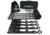 Rhino USA 1.6 x 15 HD Ratchet Tie-Down Set 4-Pack A632CBFC, Green, TD-GC1.6X15-GRN
