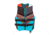 Body Glove Phantom Womens USCGA PFD - Red/Aqua/Black 4F60C9B9, XL, Blue/Pink, 20224W-BLUPNK-XL