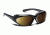 7 Eye Air Shield Sunglasses Bora,SharpView Polarized Copper Lens,Glossy Black Frame,L-XL 140554