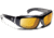 7 Eye Bali AirShield Sunglasses,Glossy Black Frame,SharpView Yellow Lens,S-L 180543