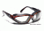 7 Eye Cape AirShield Sunglasses,Dark Tortoise Frame,SharpView Clear +2.50 Reader Lens,S-L 190640F