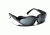 7 Eye Cape Sunglasses Glossy Black Frame