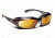 7 Eye Churada AirShield Sunglasses,Dark Tortoise Frame,SharpView Yellow Lens,S-M 160643
