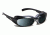 7 Eye Churada AirShield Sunglasses,Matte Black Frame,SharpView Polarized Gray Lens,S-M 160153