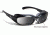 7 Eye Churada AirShield Sunglasses,Matte Black Frame,SharpView Gray +2.50 Reader Lens,S-M 160141F