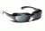 7 Eye Churada Sunglasses, Glossy Black Frame, 24 - 7 Eclypse Gray Lens 160517