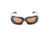 7 Eye Churada Sunglasses, Brown Crystal Frame, Sharp View Copper Lens 164442